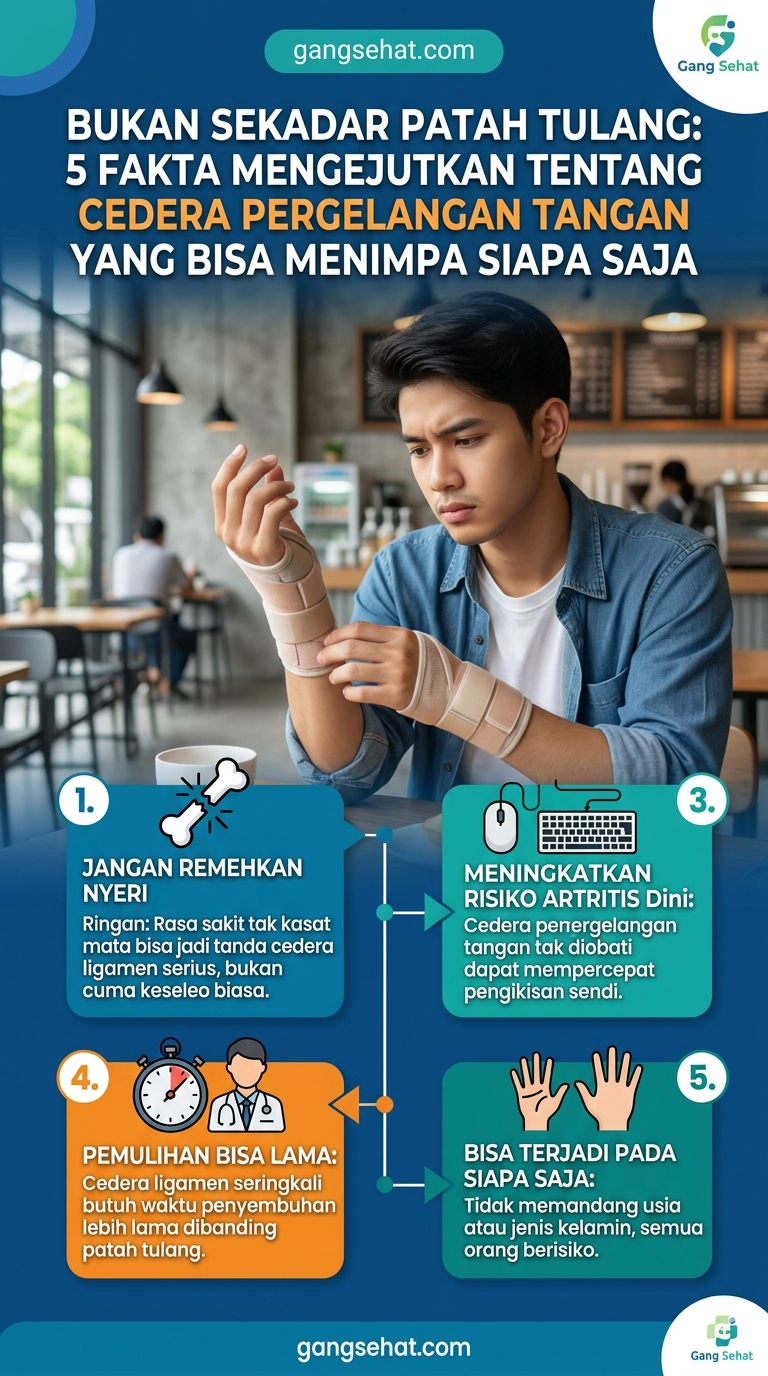 Bukan Sekadar Patah Tulang: 5 Fakta Mengejutkan tentang Cedera Pergelangan Tangan yang Bisa Menimpa Siapa Saja